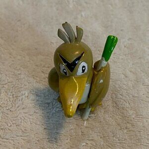 Kanto Farfetch'd Pokemon Monster Collection  Figure Tomy Toy CGTJS 1.7”